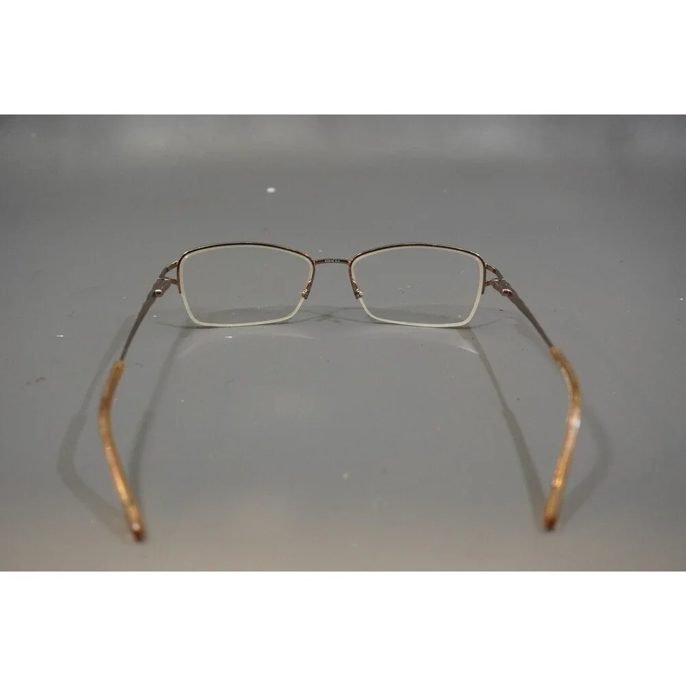 Liz Claiborne Eyeglasses Frames L627 0NEH Rose Gold Cat Eye Half Rim 53-16-135